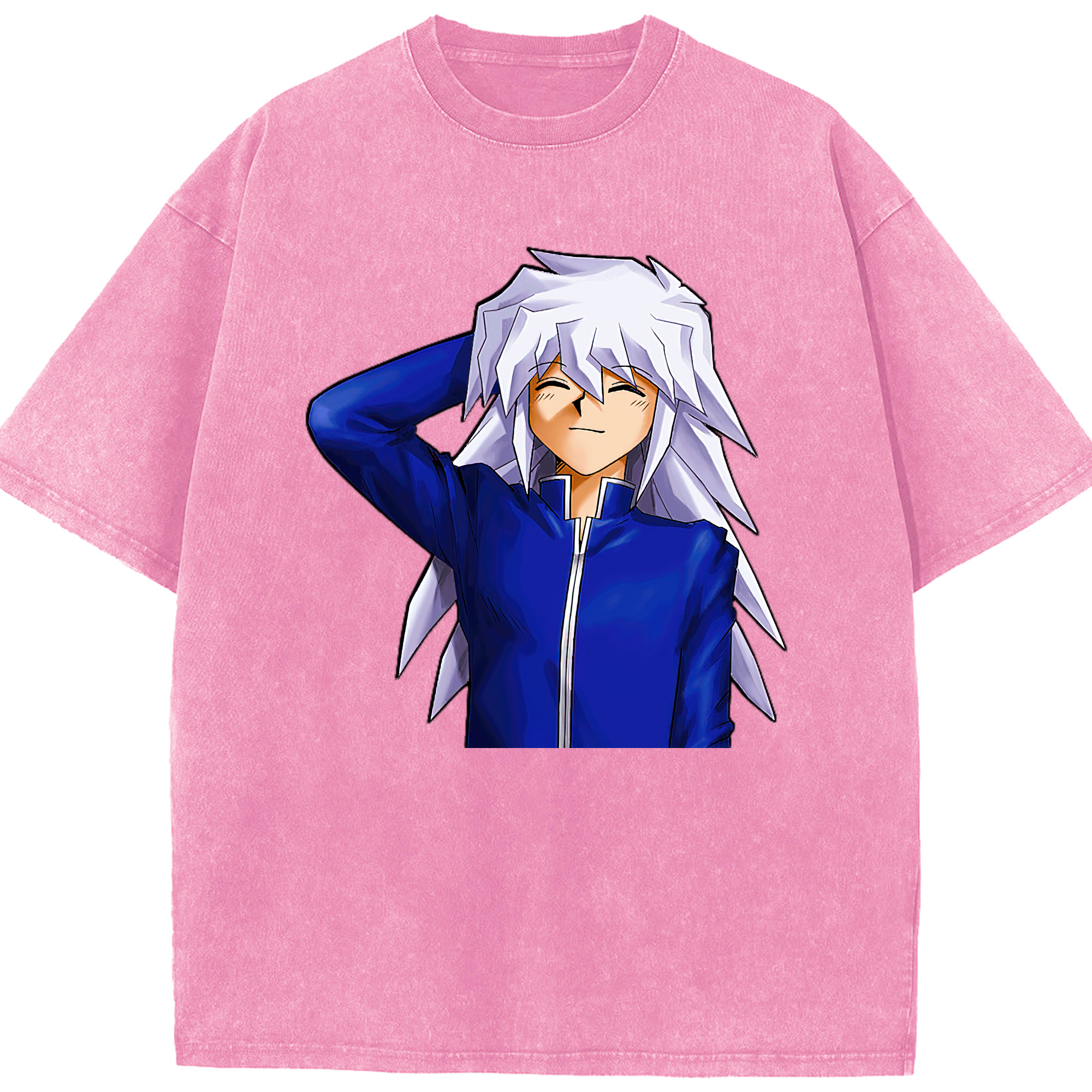 （画像用） 遊☆戯☆王 Yu-Gi-Oh! 綿100% ヴィンテージ風 半袖Tシャツ（フロントプリント）